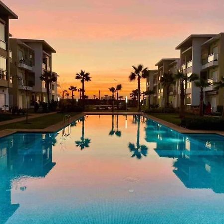 F3 Casabay beach sidi rahal vue sur piscine Extérieur photo